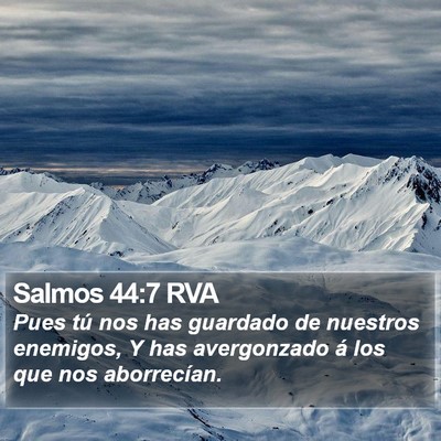 Salmos 44:7 RVA Bible Verse Image