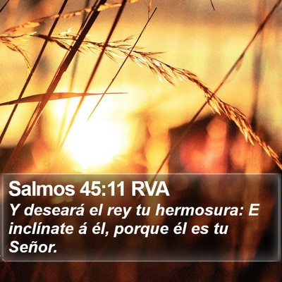 Salmos 45:11 RVA Bible Verse Image
