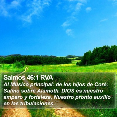 Salmos 46:1 RVA Bible Verse Image