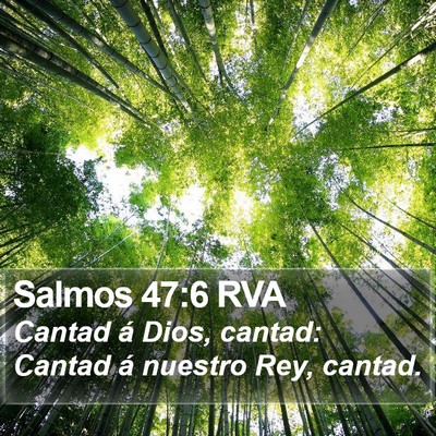Salmos 47:6 RVA Bible Verse Image