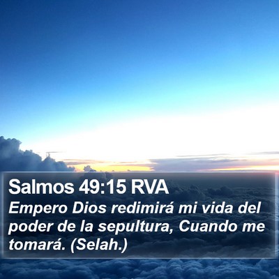 Salmos 49:15 RVA Bible Verse Image