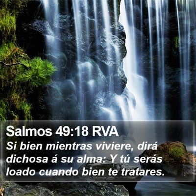 Salmos 49:18 RVA Bible Verse Image