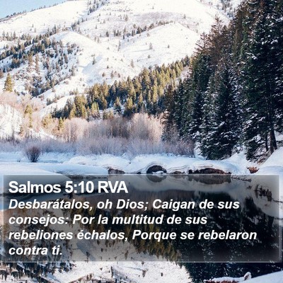 Salmos 5:10 RVA Bible Verse Image