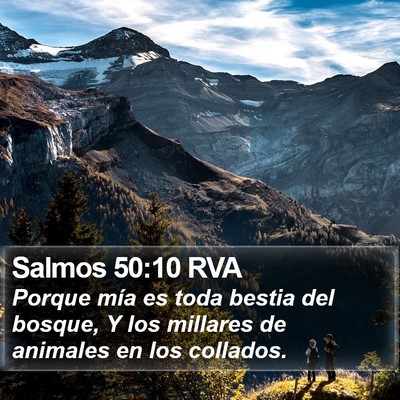 Salmos 50:10 RVA Bible Verse Image