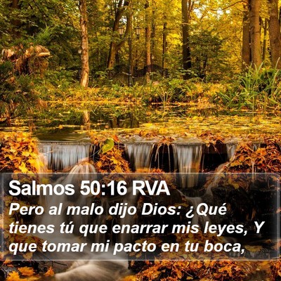 Salmos 50:16 RVA Bible Verse Image