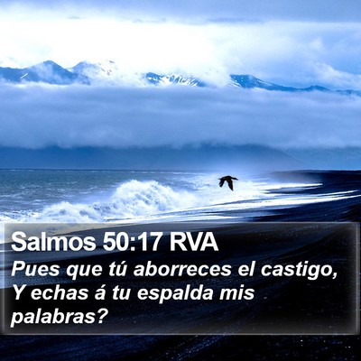 Salmos 50:17 RVA Bible Verse Image