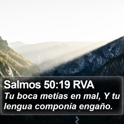 Salmos 50:19 RVA Bible Verse Image