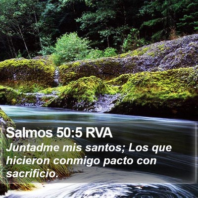 Salmos 50:5 RVA Bible Verse Image