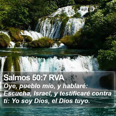 Salmos 50:7 RVA Bible Verse Image