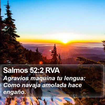 Salmos 52:2 RVA Bible Verse Image