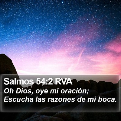 Salmos 54:2 RVA Bible Verse Image