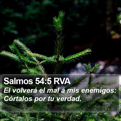 Salmos 54:5 RVA Bible Verse Image