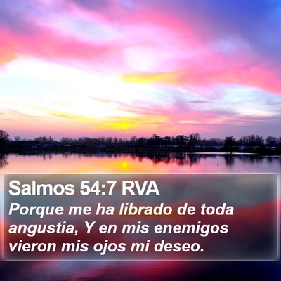 Salmos 54:7 RVA Bible Verse Image