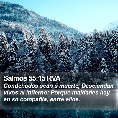Salmos 55:15 RVA Bible Verse Image