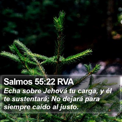 Salmos 55:22 RVA Bible Verse Image