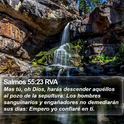 Salmos 55:23 RVA Bible Verse Image
