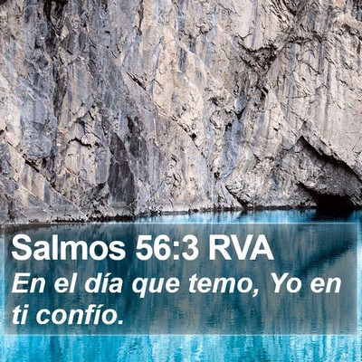 Salmos 56:3 RVA Bible Verse Image