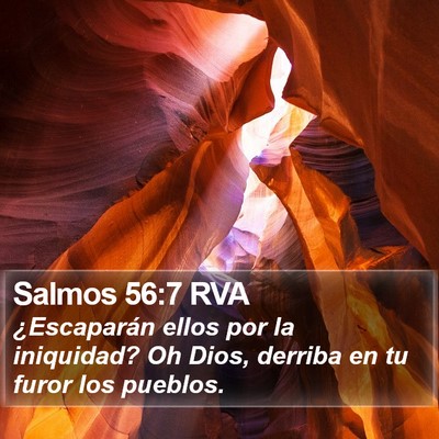 Salmos 56:7 RVA Bible Verse Image
