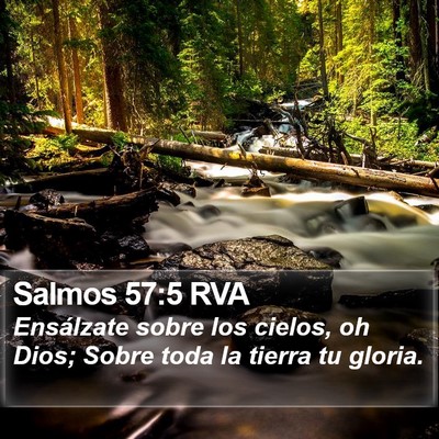 Salmos 57:5 RVA Bible Verse Image