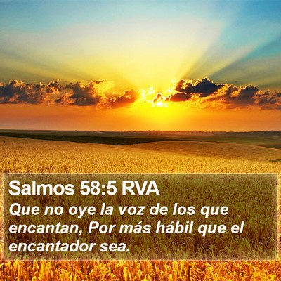 Salmos 58:5 RVA Bible Verse Image