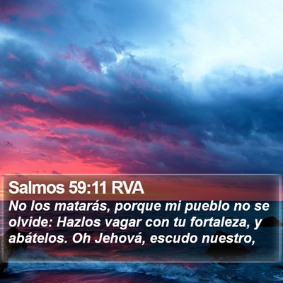 Salmos 59:11 RVA Bible Verse Image