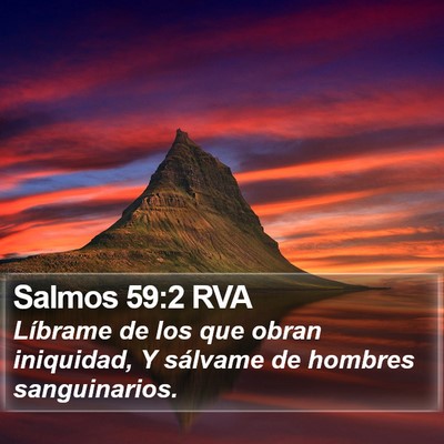 Salmos 59:2 RVA Bible Verse Image