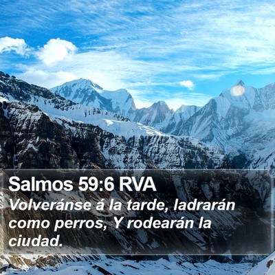 Salmos 59:6 RVA Bible Verse Image