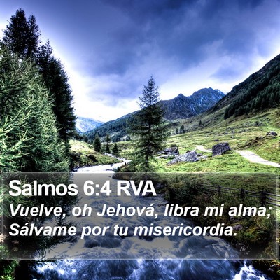 Salmos 6:4 RVA Bible Verse Image