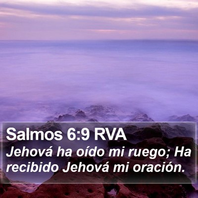 Salmos 6:9 RVA Bible Verse Image