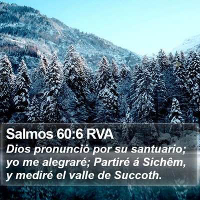 Salmos 60:6 RVA Bible Verse Image