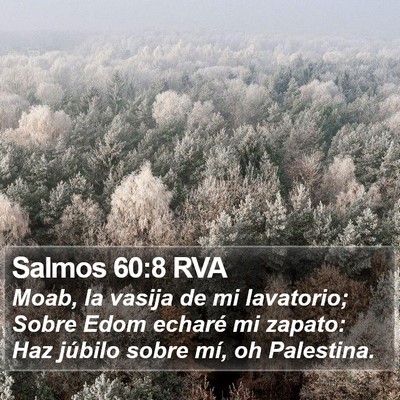 Salmos 60:8 RVA Bible Verse Image