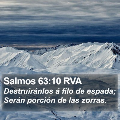 Salmos 63:10 RVA Bible Verse Image