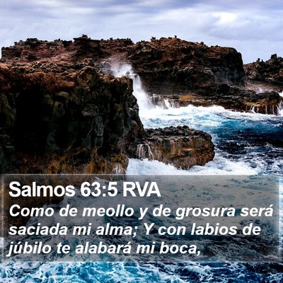 Salmos 63:5 RVA Bible Verse Image