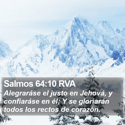Salmos 64:10 RVA Bible Verse Image