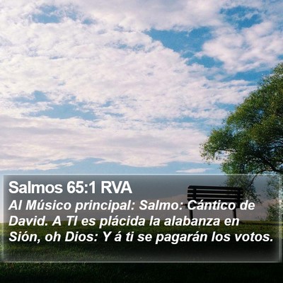 Salmos 65:1 RVA Bible Verse Image