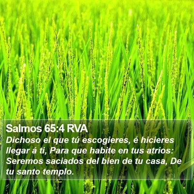 Salmos 65:4 RVA Bible Verse Image