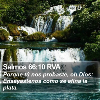 Salmos 66:10 RVA Bible Verse Image