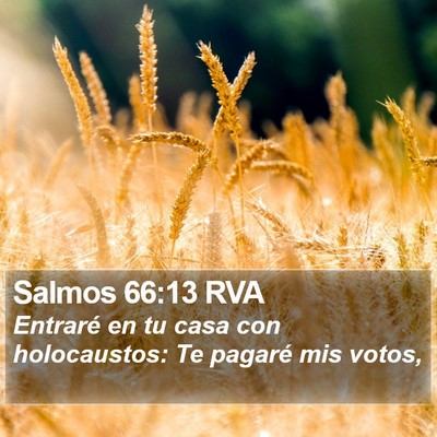 Salmos 66:13 RVA Bible Verse Image