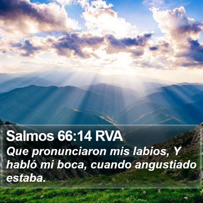 Salmos 66:14 RVA Bible Verse Image