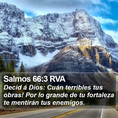 Salmos 66:3 RVA Bible Verse Image