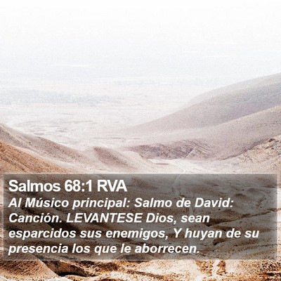 Salmos 68:1 RVA Bible Verse Image