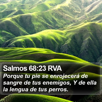 Salmos 68:23 RVA Bible Verse Image