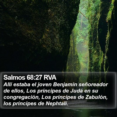 Salmos 68:27 RVA Bible Verse Image