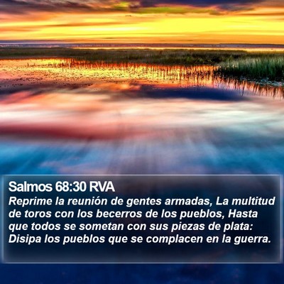 Salmos 68:30 RVA Bible Verse Image