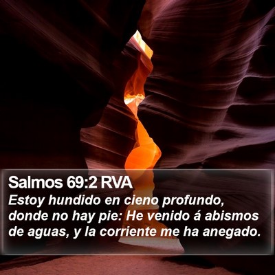 Salmos 69:2 RVA Bible Verse Image
