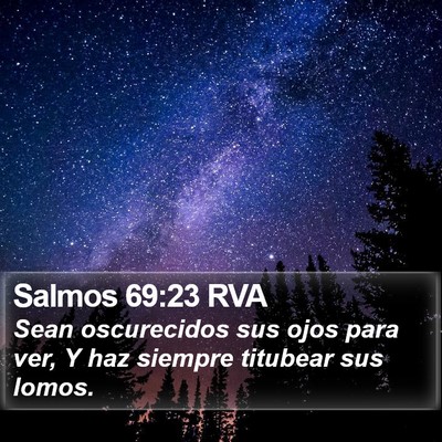 Salmos 69:23 RVA Bible Verse Image
