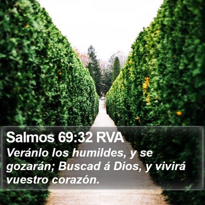 Salmos 69:32 RVA Bible Verse Image
