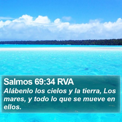 Salmos 69:34 RVA Bible Verse Image