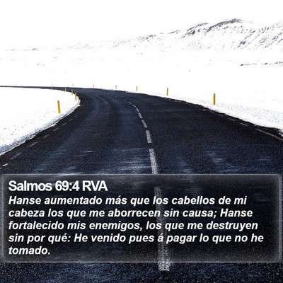 Salmos 69:4 RVA Bible Verse Image