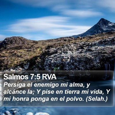 Salmos 7:5 RVA Bible Verse Image